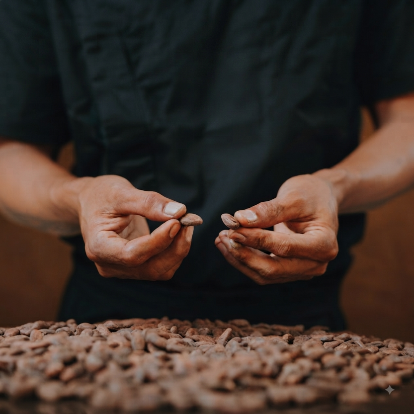 Chocolate tempering machine at Azeta